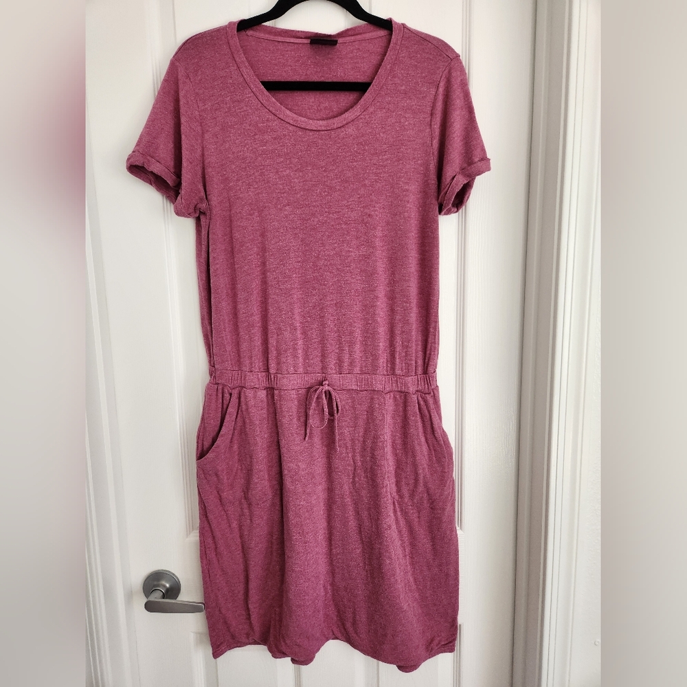 Athletic Short Sleeve Mini Dress